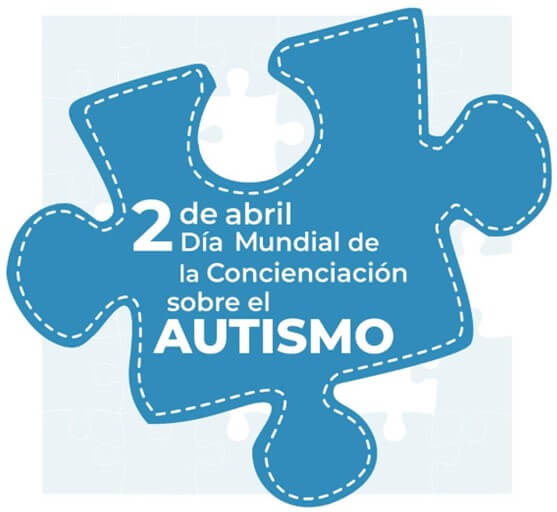 02 de abril Día Mundial de Concienciación sobre el Autismo.