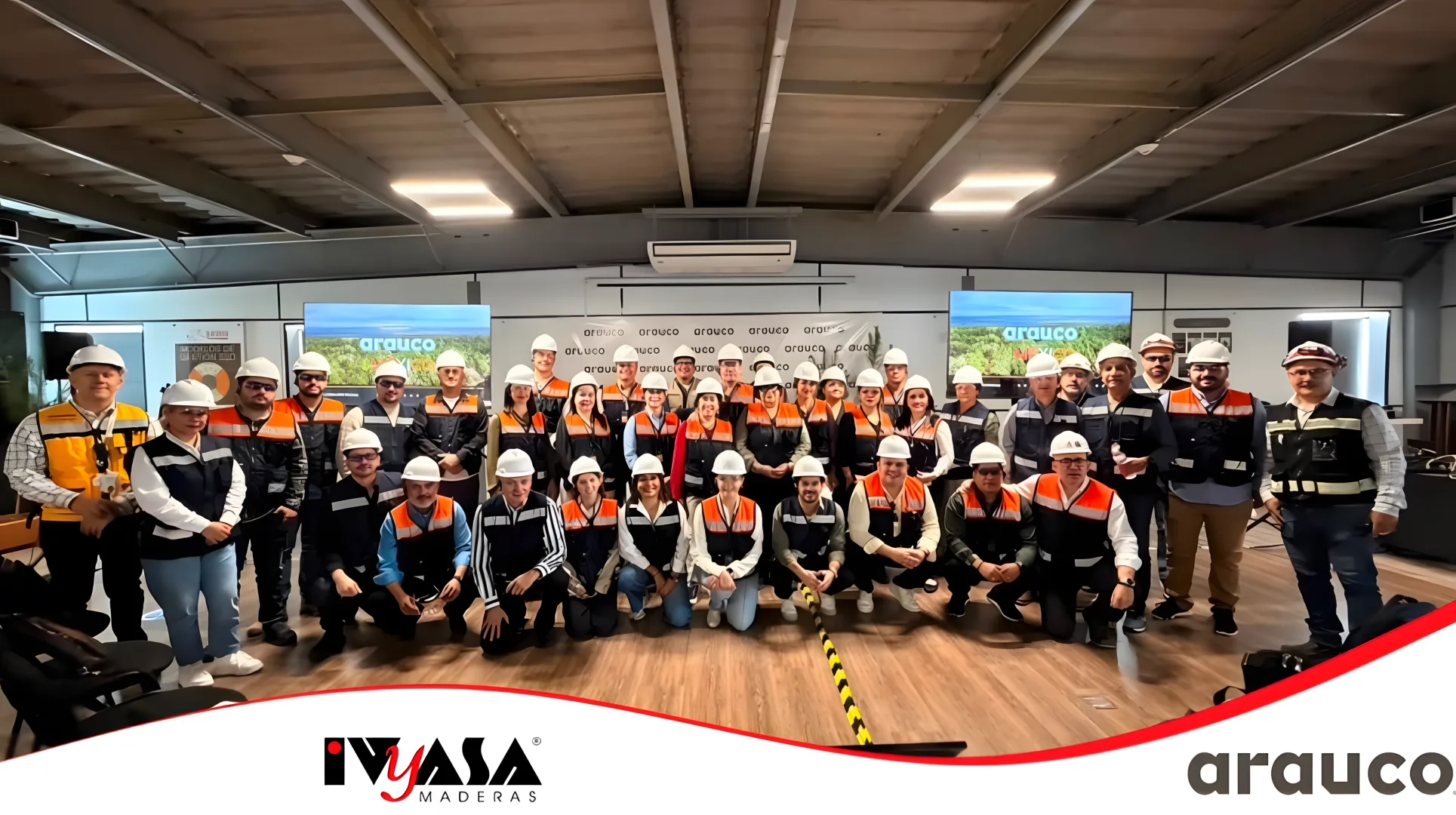 IVYASA Maderas queremos expresar nuestro más sincero agradecimiento a ARAUCO por una cálida recepción.
